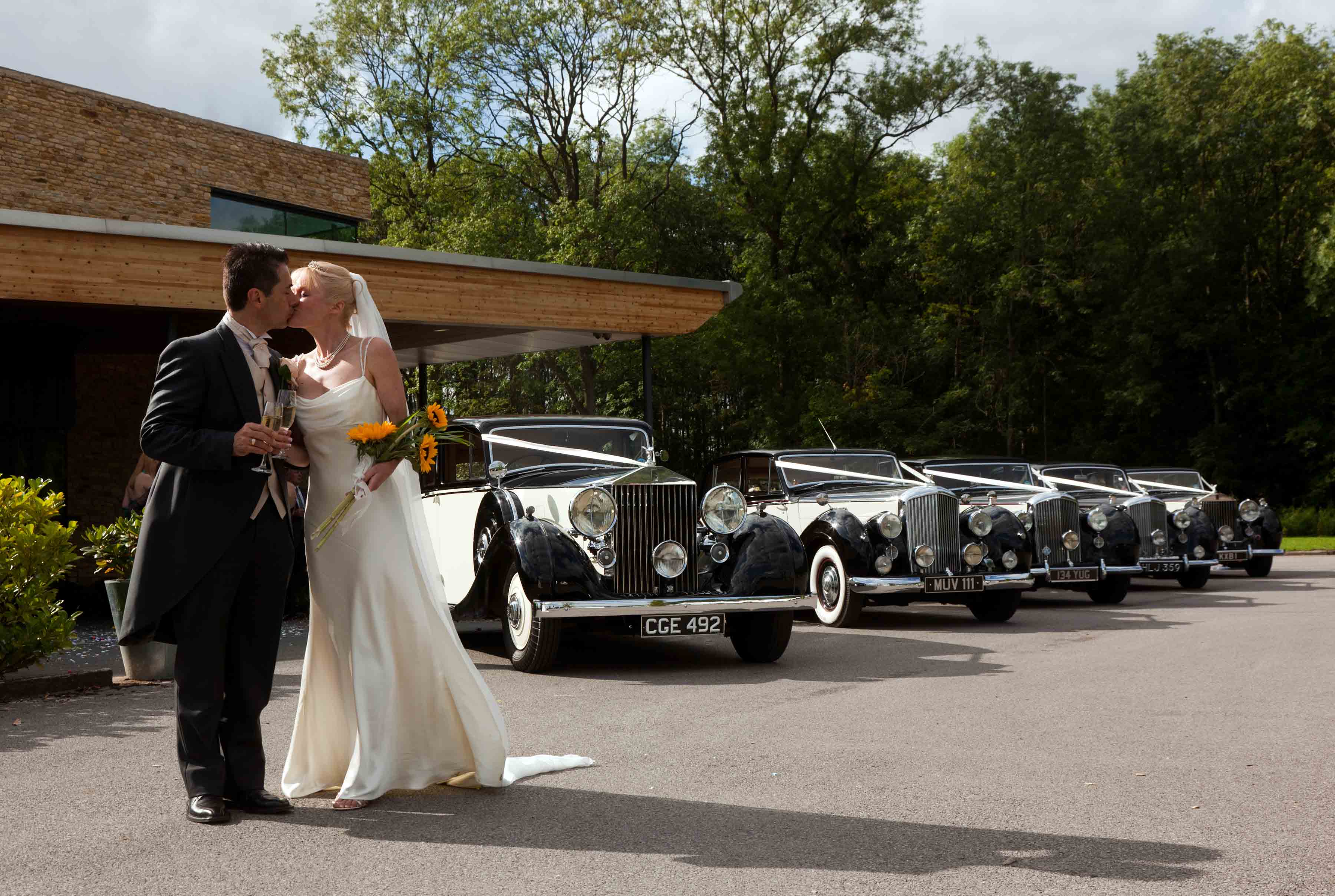 Five Stunning Matching Rolls Royces and Bentleys
