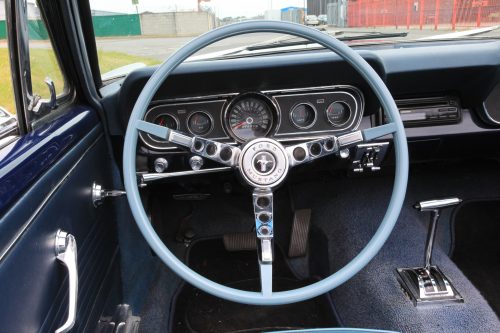 1966 Ford Mustang Convertible dashboard - an all original car