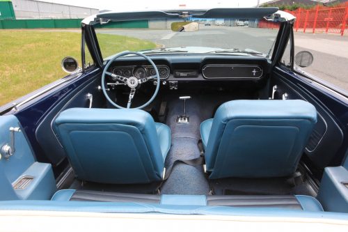 1966 Mustang Convertible interior